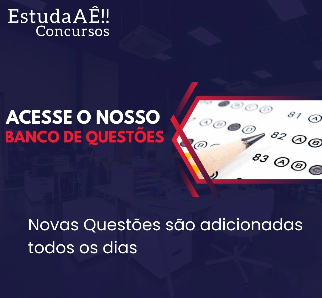 Novas Questões são adicionadas todos os dias