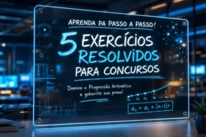 Progressão Aritmética: 5 Exercícios Resolvidos para Concurso Público