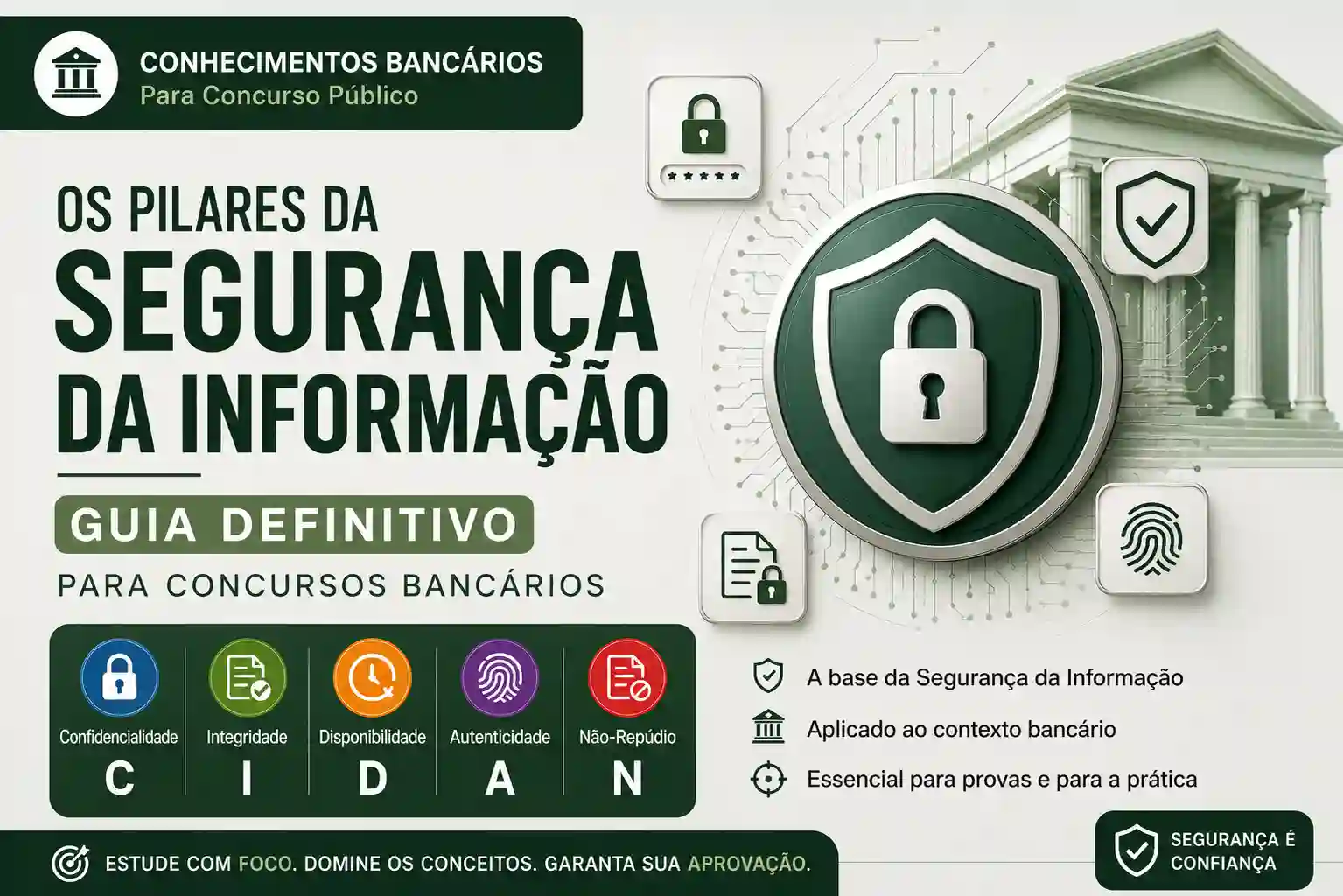 Os Pilares da Segurança da Informação Guia Definitivo para Concursos Bancários