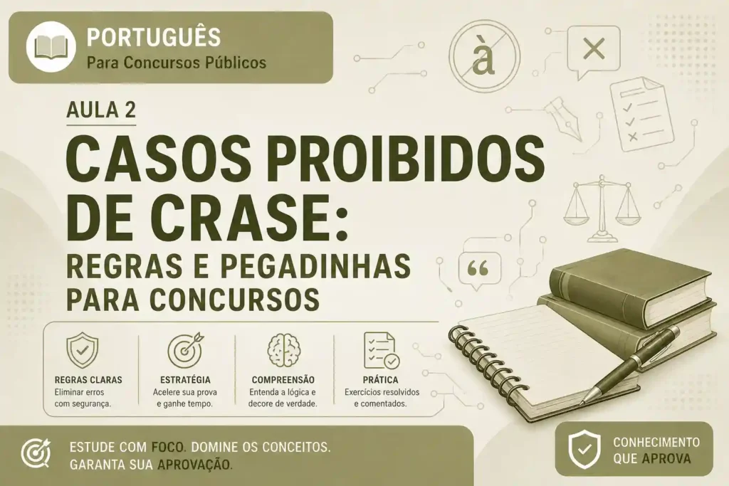Casos Proibidos – Onde o Acento Grave é um Erro Eliminatório