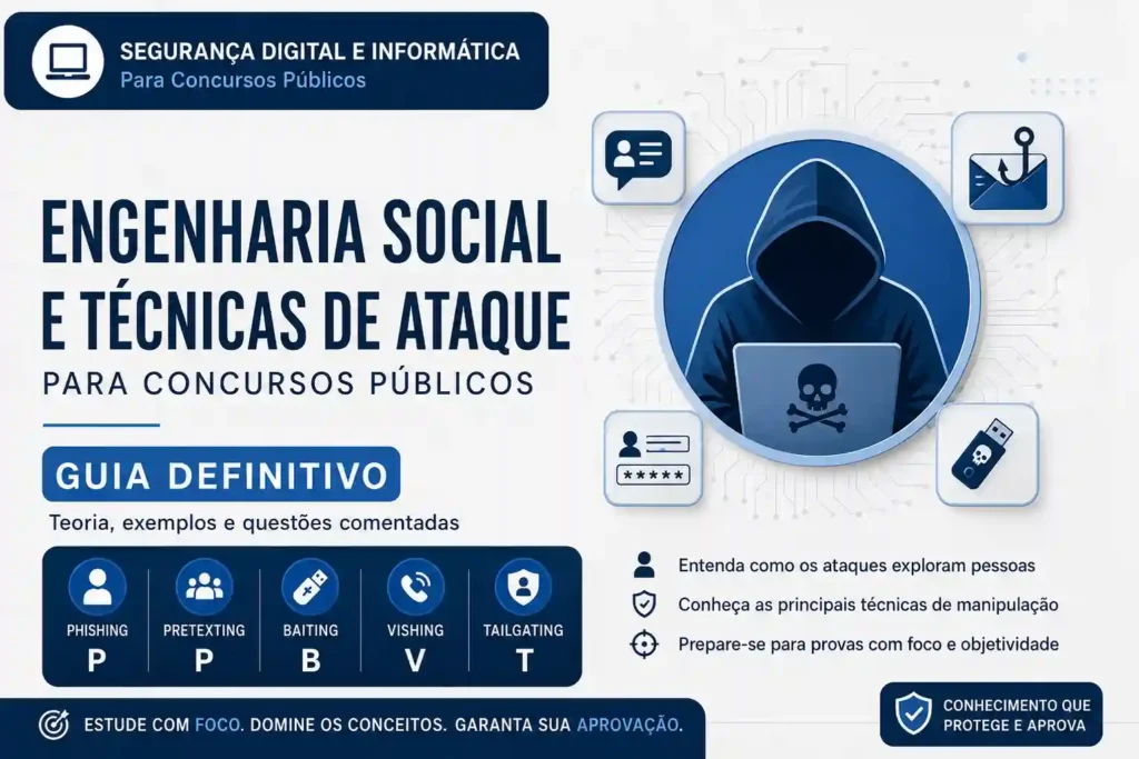 Engenharia Social e Técnicas de Ataque para Concursos Públicos