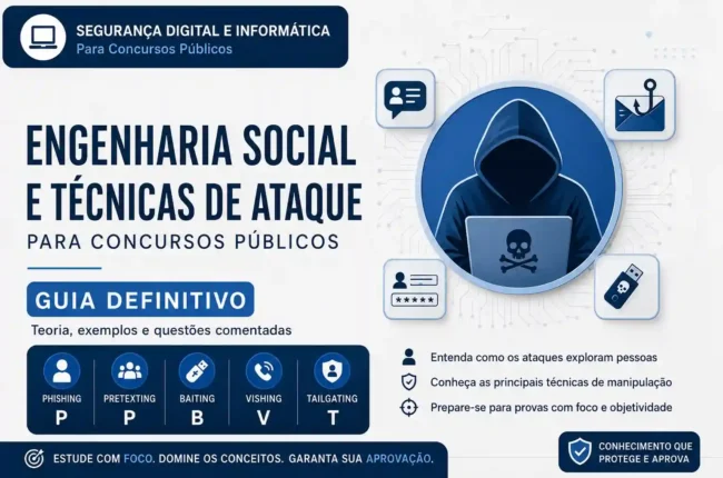 Engenharia Social e Técnicas de Ataque para Concursos Públicos