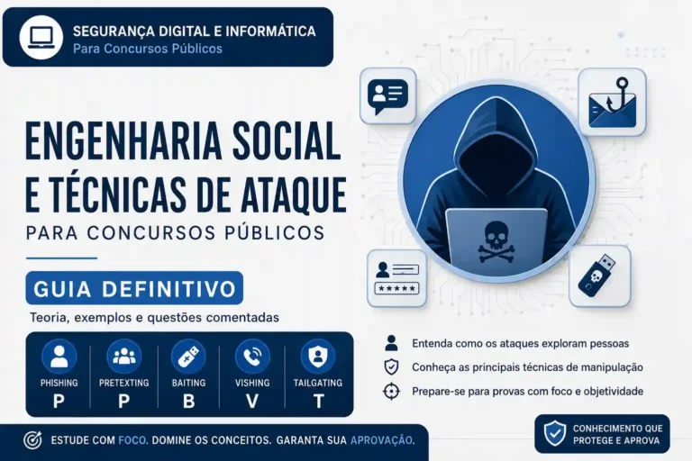 Engenharia Social e Phishing para Concursos Públicos — Parte 1: As Técnicas de Ataque e a Taxonomia das Bancas