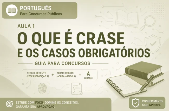 O que é Crase e os Casos Obrigatórios