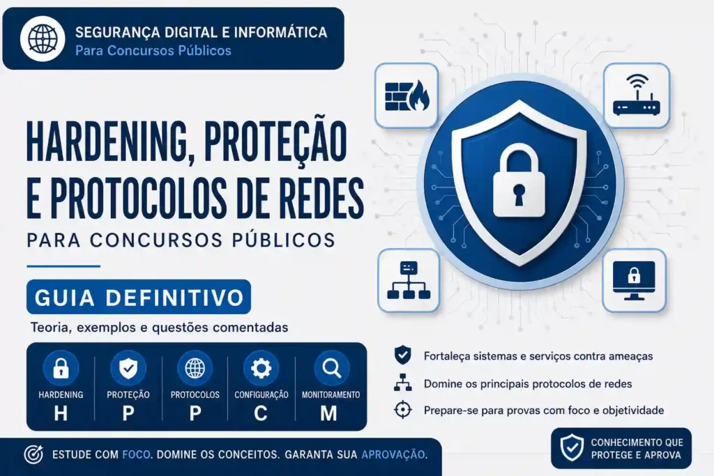 Proteção e Protocolos de Redes para Concursos