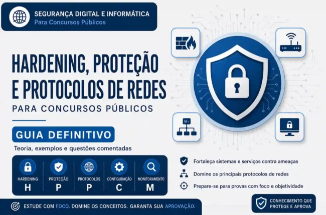 Proteção e Protocolos de Redes para Concursos
