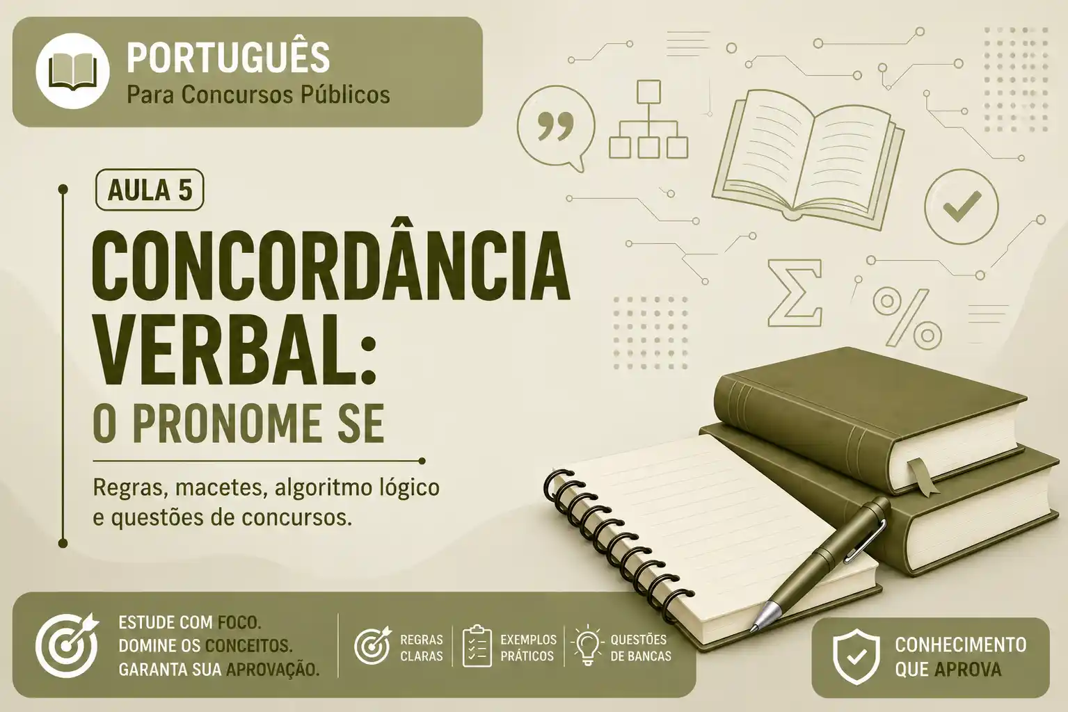 O Pronome SE na Concordância Verbal - Decisão Lógica
