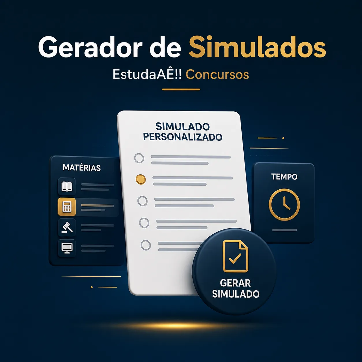 Gerador de Simulados Personalizados para Concurso Público