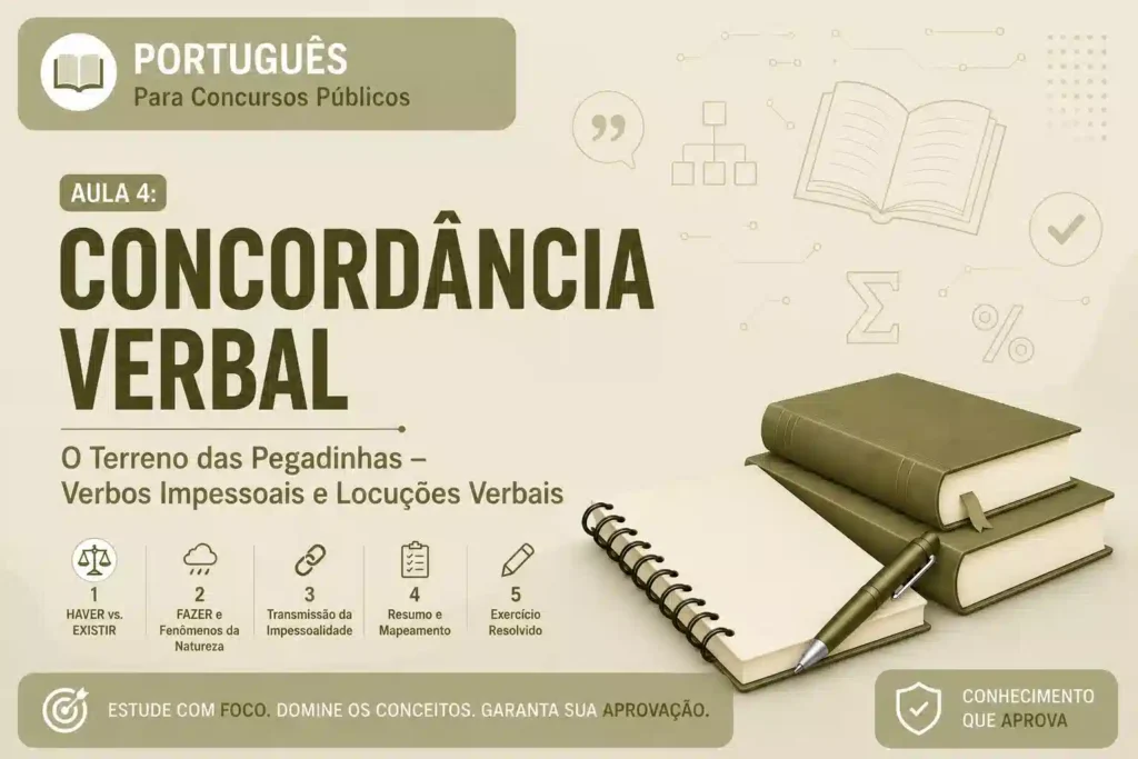 Concordancia Verbal - O Terreno das Pegadinhas - Verbos Impessoais e Locuções Verbais