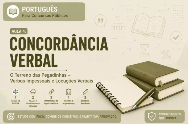Concordancia Verbal - O Terreno das Pegadinhas - Verbos Impessoais e Locuções Verbais