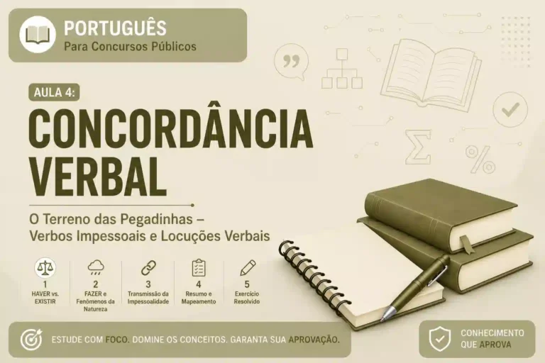 Aula 4 – Concordância Verbal – Verbos Impessoais e Locuções Verbais