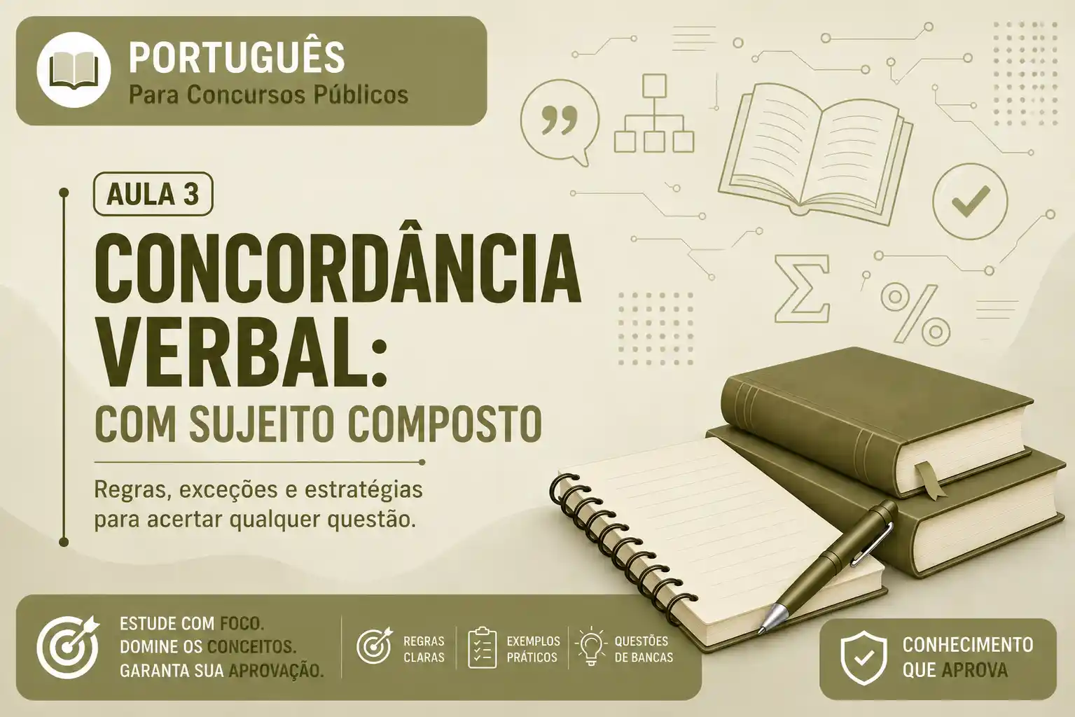 Concordância Verbal com Sujeito Composto