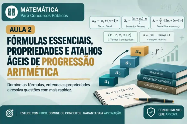 Aula 2 Fórmulas Essenciais, Propriedades e Atalhos Ágeis de Progressão Aritmética