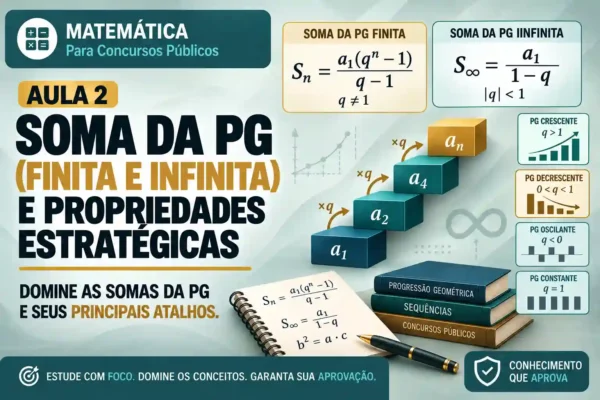 Soma da PG (Finita e Infinita) e Propriedades Estratégicas