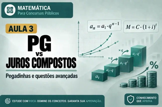 PA vs. PG vs. Juros Compostos, Pegadinhas de Bancas e Questões Avançadas