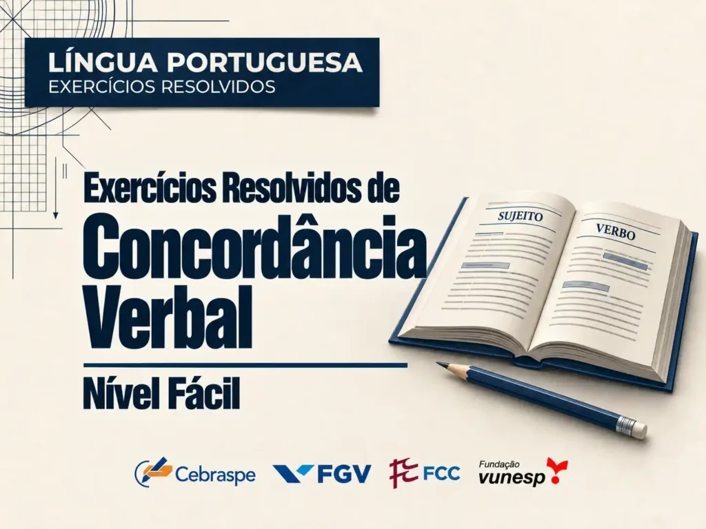 Concordância verbal_faceis exercícios resolvidos
